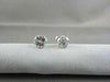 ANTIQUE 14KT GOLD 1.61CT 7MM ROUND 6 PRONG DIAMOND STUD EARRINGS F-G VS/SI