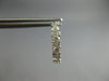 .65CT DIAMOND 14KT WHITE GOLD 3D CLASSIC OVAL HUGGIE LEVERBACK HANGING EARRINGS