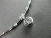 ESTATE .70CT DIAMOND 14KT W GOLD SOLITAIRE DROP ETOILE BY THE YARD NECKLACE #201