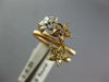 ESTATE WIDE .23CT DIAMOND 18KT TRI COLOR GOLD 3D MULTI STAR FLEXIBLE FUN RING