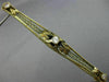 ANTIQUE LARGE .4CT OLD MINE DIAMOND 14K YELLOW GOLD FILIGREE VICTORIAN PIN 26164