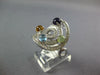ESTATE 2.64CT DIAMOND & AAA MULTI GEM 14KT WHITE GOLD 3D CIRCULAR FUN LOVE RING