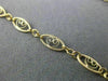 ANTIQUE LARGE 2.30CT DIAMOND & AAA SAPPHIRE 14KT TWO TONE GOLD NECKLACE #26434