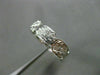 ESTATE .50CT DIAMOND 18KT WHITE GOLD 3D ETERNITY WEDDING ANNIVERSARY RING #6355