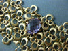 ESTATE WIDE 12.6CT DIAMOND & AAA AMETHIST 18K ROSE GOLD FILIGREE FLOWER BRACELET