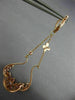 ESTATE 2.33CT DIAMOND & AAA MULTI GEM 14KT ROSE GOLD FLOWER CHANDELIER EARRINGS