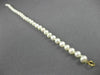 ESTATE AAA SOUTH SEA PEARL 14KT YELLOW GOLD CLASSIC ONE STRANDED BRACELET #22605