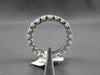 ESTATE .80CT DIAMOND 14K WHITE GOLD ROUND SHARED PRONG ETERNITY ANNIVERSARY RING