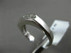 ESTATE .30CT DIAMOND 14KT WHITE GOLD 3D 8 STONE CHANNEL WEDDING ANNIVERSARY RING