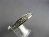 2.20CT ROUND DIAMOND 14K WHITE GOLD 3D CHANNEL ETERNITY WEDDING ANNIVERSARY RING