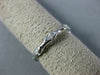 ANTIQUE .60CT DIAMOND 14K WHITE GOLD 3D MARQUISE ETERNITY ANNIVERSARY RING #1209