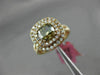 GIA LARGE 2.30CT WHITE & CHOCOLATE FANCY DIAMOND 18KT ROSE GOLD ENGAGEMENT RING