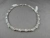 ANTIQUE WIDE 2.0CTW 14KT WHITE FLAT DIAMOND NECKLACE