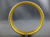 ESTATE LARGE 22KT YELLOW GOLD 3D FILIGREE ETERNITY CUFF BANGLE BRACELET #28210