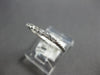 ESTATE .19CT DIAMOND 14KT WHITE GOLD 3D CLASSIC BAR BEADED FUN RING