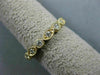 ESTATE .59CT DIAMOND 14K YELLOW GOLD FILIGREE MILGRAIN ETERNITY ANNIVERSARY RING