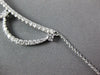 ESTATE LARGE 1.33CT DIAMOND 14KT WHITE GOLD 3D CLASSIC CROWN NECKLACE