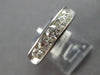 LARGE 1.25CT DIAMOND 14K WHITE GOLD CHANNEL COMFORT FIT WEDDING ANNIVERSARY RING