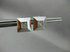 ESTATE .56CT DIAMOND 14KT WHITE GOLD SOLITAIRE PYRAMID STUD EARRINGS #17440