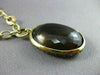 ANTIQUE LARGE 28.86CT FANCY DIAMOND & AAA SMOKY TOPAZ 14KT YELLOW GOLD NECKLACE