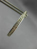 ESTATE .50CT ROUND CUT DIAMOND 14KT WHITE GOLD 3D CLASSIC HOOP EARRINGS #1439