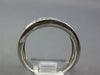 WIDE 1.0CT DIAMOND 14KT WHITE GOLD ROUND & BAGUETTE MULTI ROW ANNIVERSARY RING