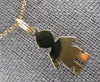 ESTATE 14KT YELLOW GOLD 3D CLASSIC BABY BOY FLAT ENGRAVABLE CHARM PENDANT #27412