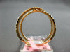 ESTATE .47CT DIAMOND 14K YELLOW GOLD 3D CLASSIC CRISS CROSS X INFINITY LOVE RING