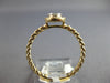 ESTATE .26CT DIAMOND 14KT YELLOW GOLD ROUND CLUSTER INVISIBLE OVAL HALO FUN RING