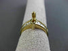 ESTATE .90CT DIAMOND 14KT YELLOW GOLD MARQUISE SEMI MOUNT ENGAGEMENT RING #21107