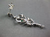 ESTATE .90CT DIAMOND & AAA EMERALD 18KT WHITE GOLD FILIGREE CHANDELIER EARRINGS