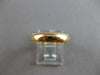 ESTATE SOLID 14KT YELLOW GOLD 4.5MM COMFORT FIT MILGRAIN ANNIVERSARY RING #27595