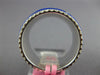 WIDE 1.3CT DIAMOND & BLUE ENAMEL 18K WHITE GOLD STAR & MOON ETERNITY ETOILE RING