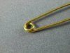 ESTATE RED & GREEN ENAMEL 14KT YELLOW GOLD CHRISTMAS HOUSE SAFETY PIN #MILANO31
