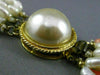 ESTATE LONG 14K YELLOW GOLD & SILVER AAA CORAL & FRESHWATER PEARL NECKLACE 25364