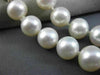 ESTATE LARGE AAA SOUTH SEA PEARL 14KT WHITE GOLD 3D 10MM CLASSIC NECKLACE #26189