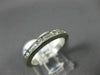 ESTATE .82CT DIAMOND PLATINUM 3D CLASSIC SEMI ETERNITY CHANNEL ANNIVERSARY RING