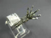 ESTATE .35CT DIAMOND 14KT WHITE GOLD FILIGREE SEMI MOUNT ENGAGEMENT RING #22421