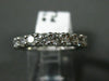 ESTATE 2.85CT ROUND DIAMOND PLATINUM GOLD 3D CLASSIC SHARED PRONG ETERNITY RING