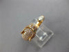 ESTATE .63CT DIAMOND & AAA EMERALD 18K ROSE GOLD HAPPY PANTHER JAGUAR FUN RING