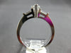 .56CT DIAMOND 14KT WHITE GOLD 3D PEAR SHAPE & BAGUETTE 3 STONE ENGAGEMENT RING