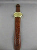 ESTATE LONGINES SWISS QUARTZ GOLD FILLED MENS WATCH CROCODILE BAND 35MM #21586