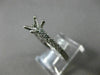 ESTATE .75CT ROUND DIAMOND 14K WHITE GOLD 4 PRONG SEMI MOUNT ENGAGEMENT RING SET
