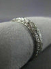 ESTATE .40CT DIAMOND 18KT WHITE GOLD 3D ETERNITY WEDDING ANNIVERSARY RING #1185