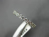 ESTATE 1.43CT DIAMOND 14KT WHITE GOLD 3D ETERNITY WEDDING ANNIVERSARY RING #2094
