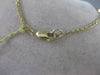 ESTATE 1.38CTW 12 DIAMONDS BY THE YARD 14K GOLD NECKLACE