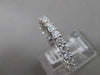 ESTATE 1.25CTW DIAMOND SHARE PRONG ETERNITY ANNIVERSARY 14KT W GOLD RING #20908