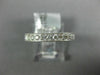 1.48CT DIAMOND 18KT WHITE GOLD ROUND FILIGREE MILGRAIN ETERNITY ANNIVERSARY RING