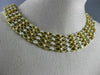 ESTATE LARGE TIFFANY & CO. 10.19CT DIAMOND 18K GOLD & PLATINUM 3D NECKLACE #2581
