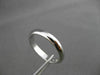 CARTIER PLATINUM CLASSIC SOLID DESIGN WEDDING ANNIVERSARY BAND RING 3mm #20455